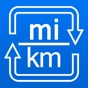 Miles to kilometers and km to miles converter app download