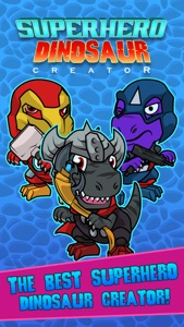 Amazing Comic SuperHero Dino T-Rex Creator screenshot #1 for iPhone