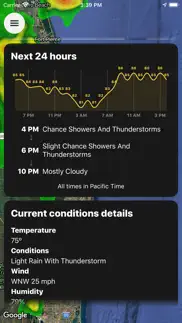 stormwatch+ iphone screenshot 2