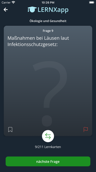 LERNXapp Kinderpflege Screenshot
