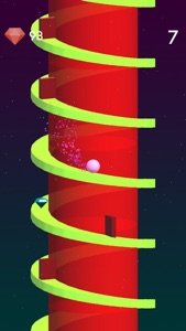 Super Spiral Tower - Rolling Swirly castle screenshot #2 for iPhone