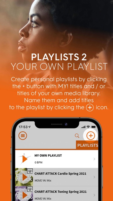 MOVE YA!, Fitness Music Player for iPhone - Free App Download
