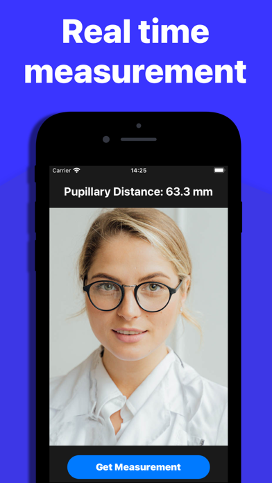 Pupil Distance Meter - Eye PD Screenshot