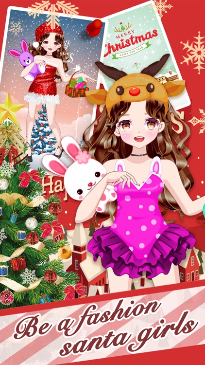 Cute Christmas House － Makeup game for kids