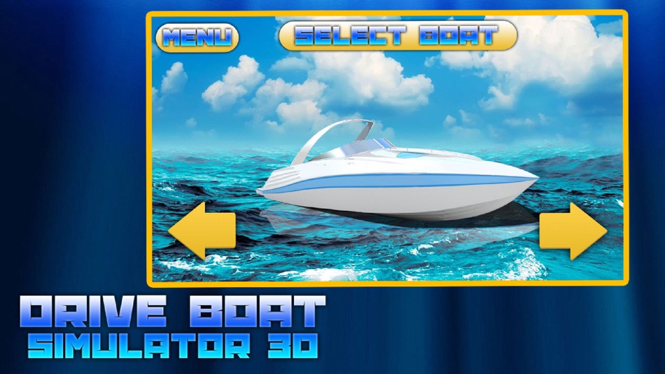 #2. Drive Boat Simulator 3d (iOS) 由: Alina Sapolgina