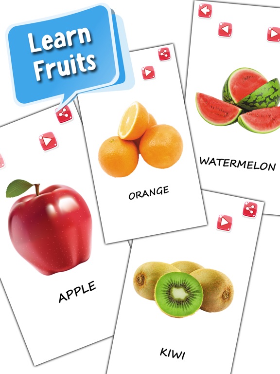 Screenshot #5 pour My Baby First Words - Foods