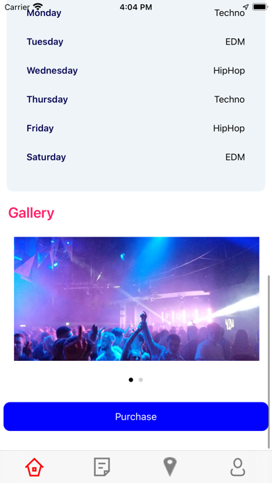 FastPass App Screenshot