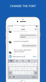 fonts changer custom keyboard iphone screenshot 2