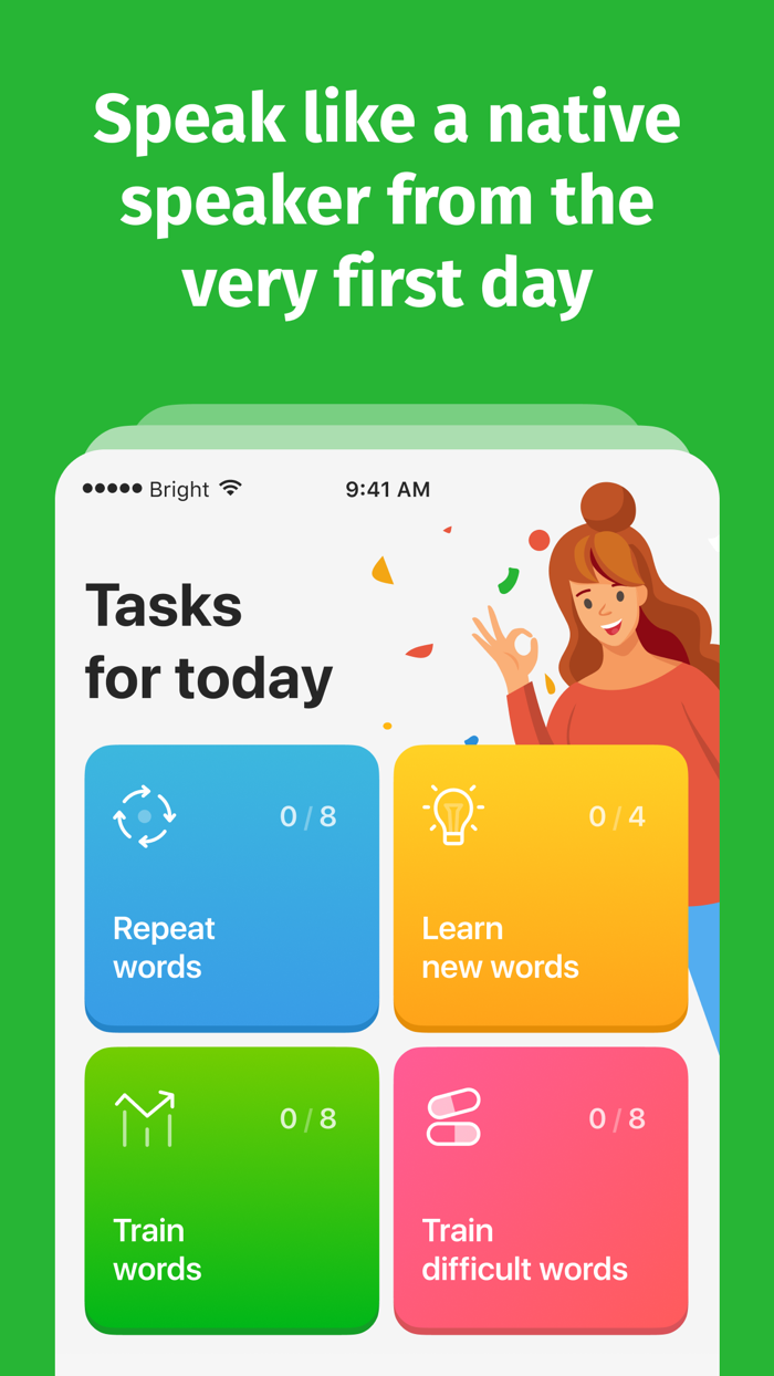 Bright - Spanish for beginners