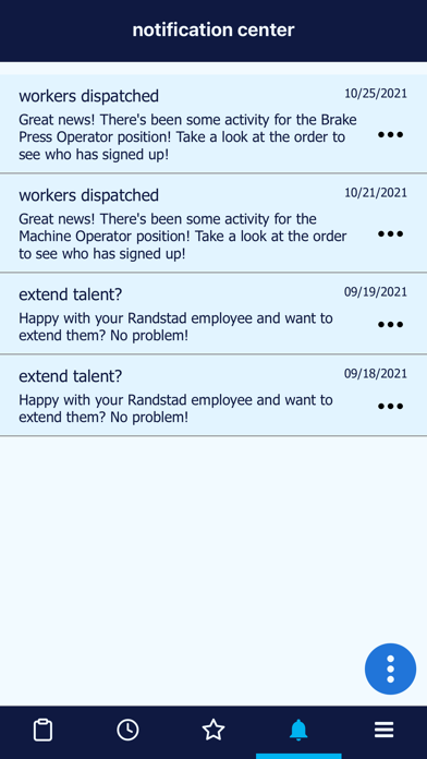 randstad at work - employer Screenshot