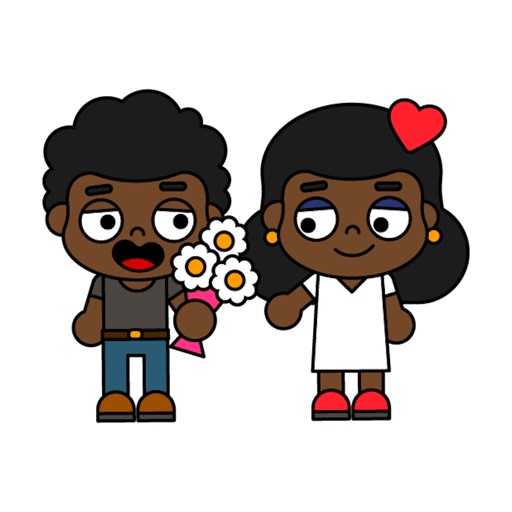 Black Love for Valentine's Day icon