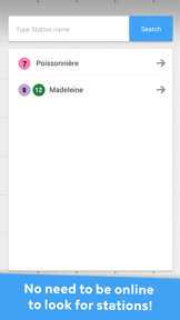 Metro Paris - offline maps screenshot