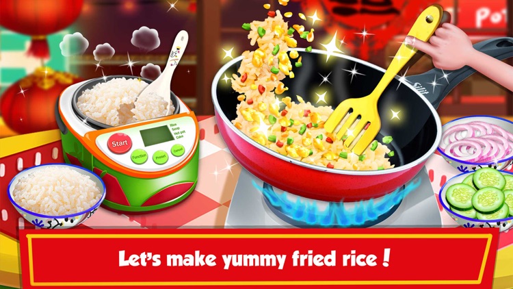 Chinese Food Express! Fried Rice Noodles Buffet