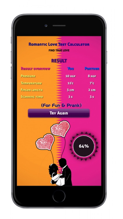 Romantic Love Test Calculator - Prank screenshot-3