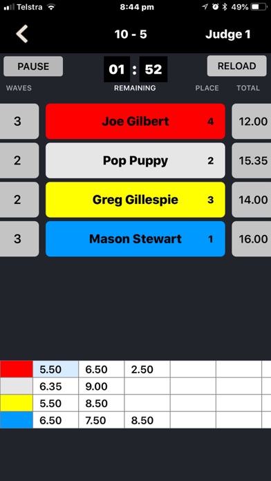Surfcomp Screenshot