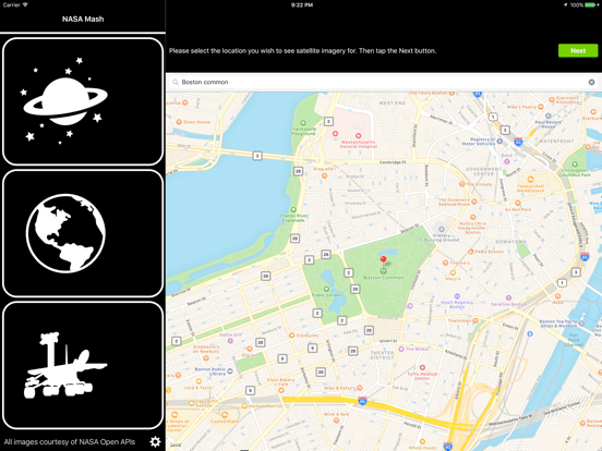 NASA Mash iPad screenshot 4 - Education app