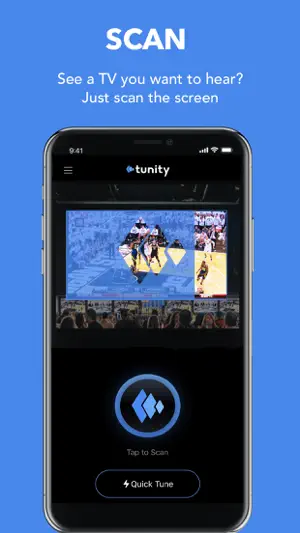 Tunity: Hear Any Muted TV Live screenshot 1