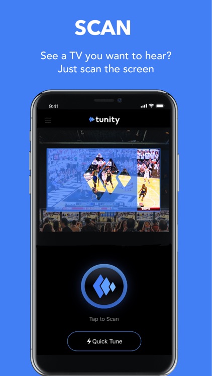 Tunity: Hear Any Muted TV Live