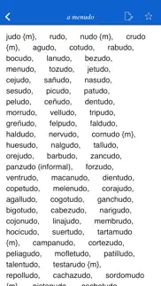 spanish rhyme dictionary iphone screenshot 3
