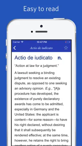 Game screenshot Dictionary of Latin Legal Terms hack
