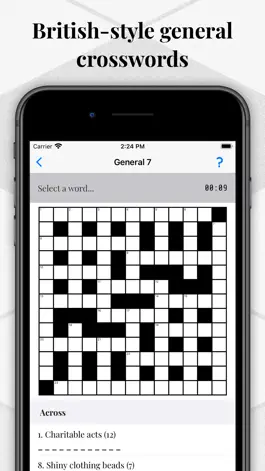 Game screenshot OneDown - Crossword Puzzles hack