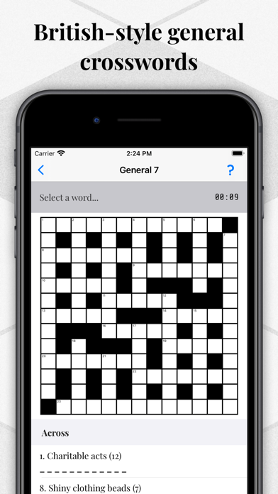 OneDown - Crossword Puzzlesのおすすめ画像3