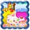 Connect Cookies Blast - Party Shop is newly designed fun line match-3 game