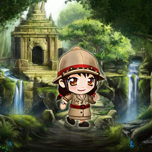 Little Girl Jungle Temple Explorer - dora edition icon