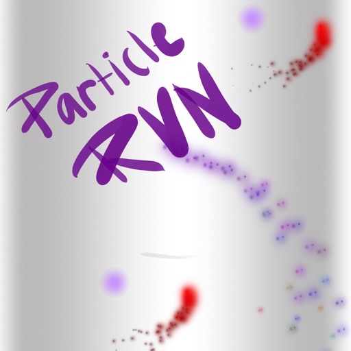 Particle Run Icon