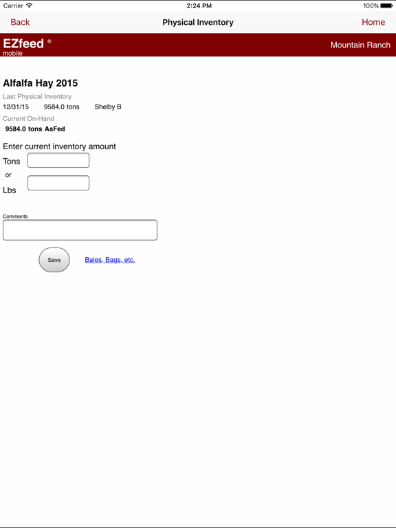 EZfeed iPad screenshot 3 - Business app