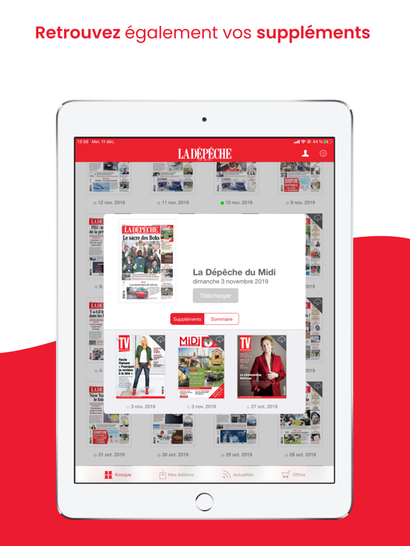 La Dépêche - Premium iPad screenshot 7 - News app