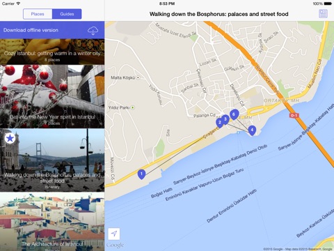 Istanbul Travel Guide, Planner and Offline Map screenshot 3