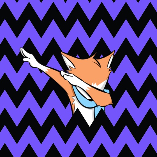 DAb FOx Animated Stickers by APPBUBBLy