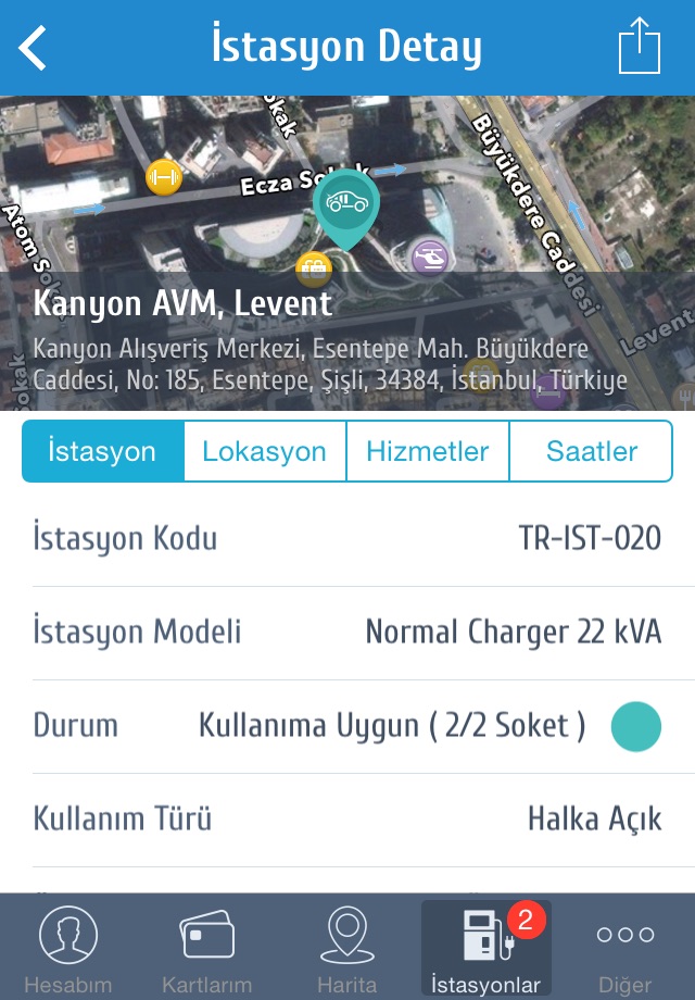 Eşarj Driver Mobile screenshot 3