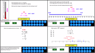 Screenshot #2 pour Math Galaxy 8th Grade Math