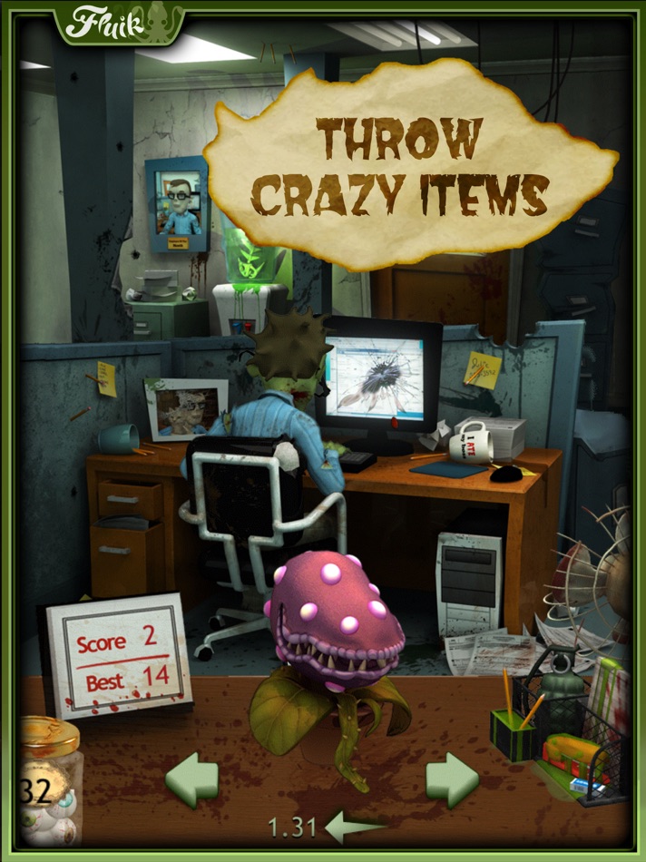 #2. Office Zombie for iPad (iOS) 由: Fluik