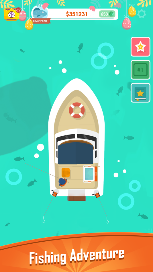 #1. Hooked Inc: Fishing Games (iOS) 来自: Lion Studios