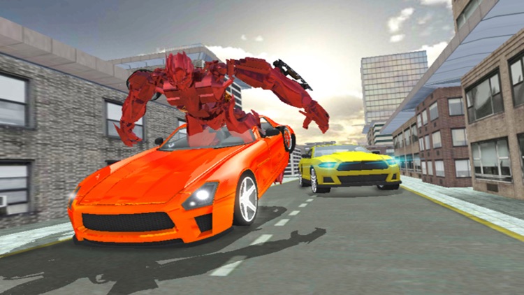 Car Robot Sim Transport Truck