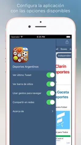 Game screenshot Deportes Argentinos apk