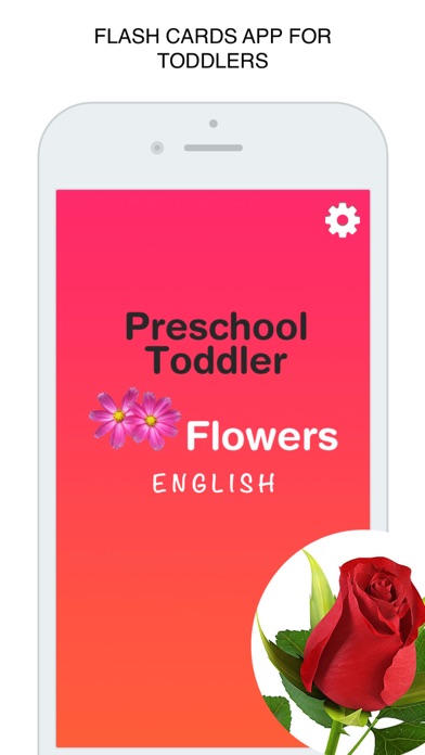 How to cancel & delete Flowers Flashcard for babies and preschool from iphone & ipad 1