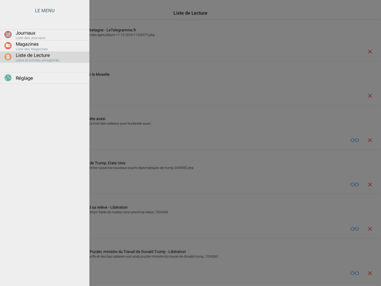 Screenshot #6 pour JOURNAUX et MAGAZINES