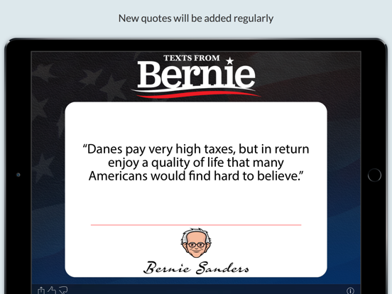 Screenshot #6 pour Texts From Bernie Sanders