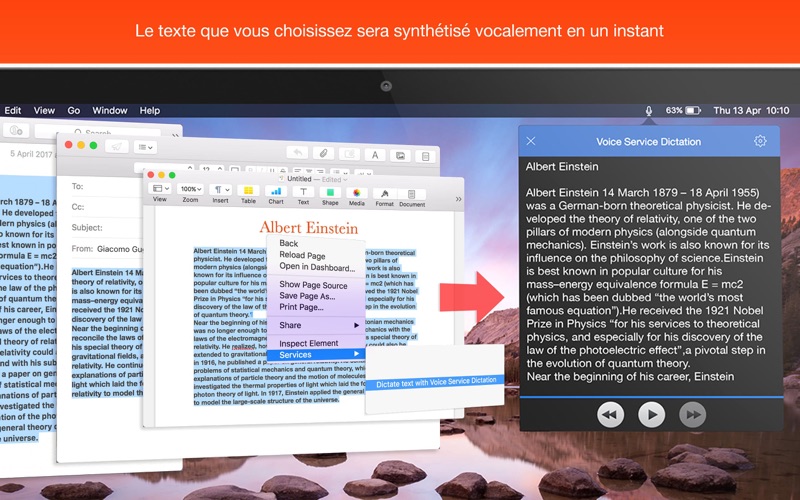 Screenshot #2 pour Voice Service Dictation