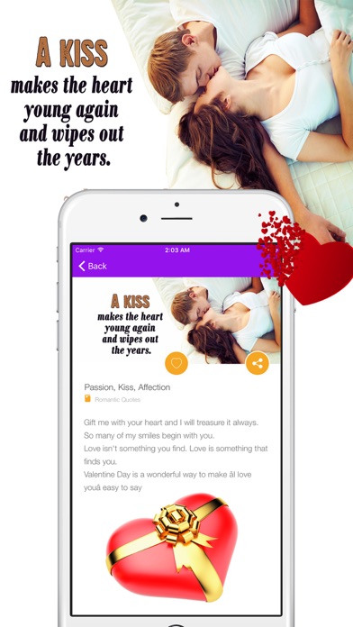 愛はロマンチックな挨拶ことわざや願いを引用します Love Quotes Romantic Appのおすすめ画像2