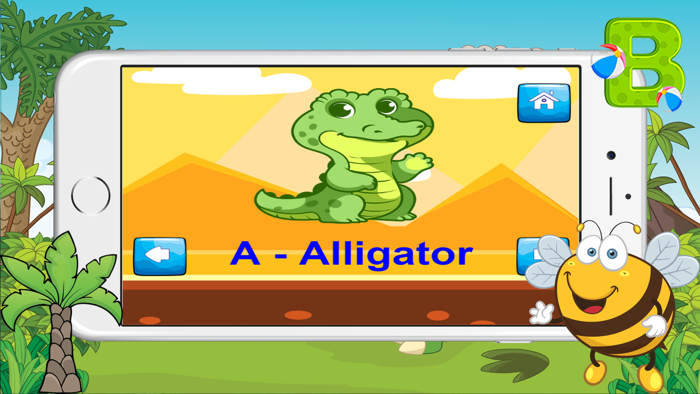 Abc family and Animal coloring pages