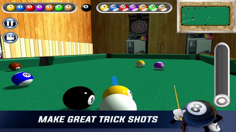 3D Pool Bia Snooker