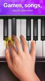 piano keyboard & music tiles iphone screenshot 2