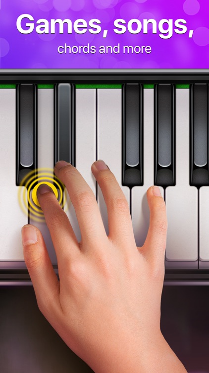 Piano Keyboard & Music Tiles