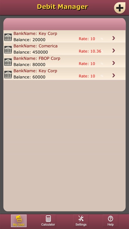 Debt Pay Off Manager