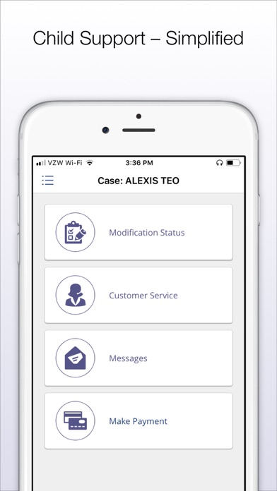 Child Support Mobile Screenshot